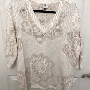 3/4 sleeve sweater top